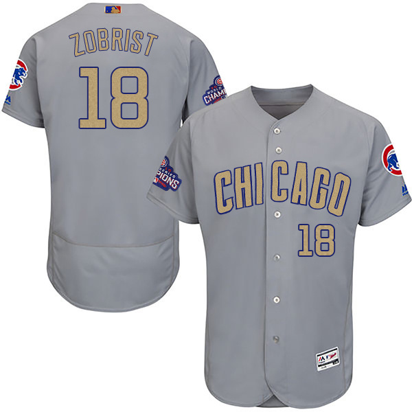 CUBS White 2017 Gold Program Jerseys-060